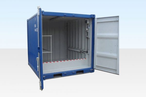 8FT HOCHREGALLAGER CONTAINER