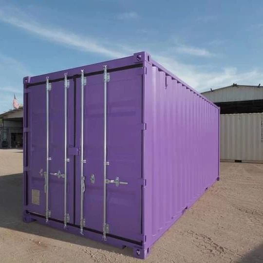 Lila 20ft Schiffscontainer